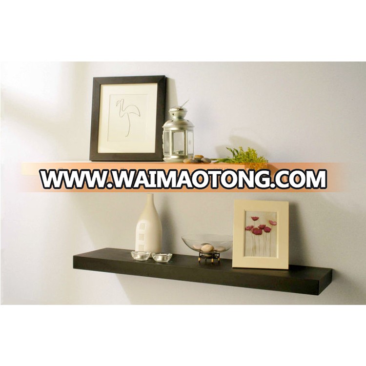 High quality durable using various wooden floating wall shelf and wall floating shelve